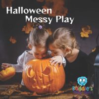 Halloween messy play