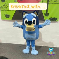 Breakfast with Bluey